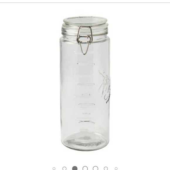 Mason Craft & More 6-Piece Graduated Glass Clamp Preserve Jars - Picture 4 of 10